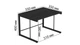 Підставка для мікрохвильовки Kitchen K301 Ferrum-decor 400x550x350 Чорний метал ДСП Сосна Кембра 16 мм (KITCH30108) - зображення 2