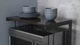 Підставка для мікрохвильовки Kitchen K301 Ferrum-decor 400x550x350 Чорний метал ДСП Венге Магія 16 мм (KITCH30103) - зображення 6