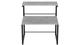 Подставка для микроволновки Kitchen K302 Ferrum-decor 590x550x350 Черный металл ДСП Бетон 16 мм (KITCH30207) - изображение 1