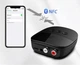 Bluetooth-адаптер VIKEFON, аудіоприймач в машину + аудіокабель 3.5 мм і кабель RCA, чорний (78293521) - зображення 5