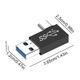 Переходник адаптер угловой Type С - USB 3.1 (M/M) eXpert Type-10 Metal (48716) - изображение 3