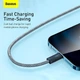 Кабель Baseus USB - Lightning 2.4А 2метра Dynamic Slate Grey (CALD000516) - зображення 2