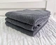 Полотенце турецкое махровое однотонное Zeron 50х90 Gray 480 г/м2 1 шт - изображение 2