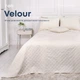 Покрывало ТЕП Velour Молочное Евро 240х260 см Велюр (2000008659062/4-00518_22469) - изображение 2