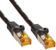 Patchcord Libox Cat 6a S/FTP 20 m Black (KAB-SIE-0000007) - obraz 1