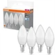 Набір ламп 4шт OSRAM LED E14 4.9Вт 2700К 470Лм B40 - зображення 3
