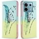 Чохол з малюнком Deexe Color Wallet для Xiaomi Redmi Note 13 Pro 4G / Poco M6 Pro - Feather and Birds - зображення 1
