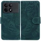 Чохол-книжка Deexe Tiger для Xiaomi Poco X6 Pro - Green - зображення 1