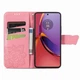 Чохол-книжка з малюнком UniCase Butterfly Pattern для Motorola Moto G84 - Pink - зображення 2