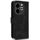 Чехол Deexe Classic Wallet для Infinix Smart 8 Plus - Black - изображение 5