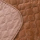 Покрывало ТЕП Velour Ромб круглый Кофейный Евро 240х260 см Двустороннее Полиэстер (2000008658317/4-00518_22390) - изображение 8