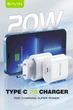 Сетевое зарядное устройство BAVIN PC851Y PD 20W Type-C White - изображение 2