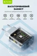 Сетевое зарядное устройство BAVIN PC851Y PD 20W Type-C White - изображение 5