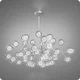 Люстра підвісна 517 Dlight на 45 ламп Хром Сатін (01965) - зображення 2