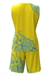 Баскетбольная форма женская RIGO FLEX PRO Yellow-Blue 2XL - изображение 3