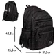 Рюкзак школьный YES TS-47 Black (559763) (5056574435675) - изображение 2