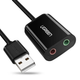 Внешняя звуковая карта Ugreen US205 USB 2.0 to 2 x Jack 3.5mm (30724) - изображение 1