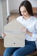 Шкіряна сумка-чохол для ноутбука 13" Apple / Asus / Dell / Lenovo / HP / Honor / Acer / Huawei / Xiaomi - (LC-17) - Бежевий - изображение 2