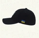 Бейсболка Чорна із Білим 3D Тризубом та регулятором розміру - зображення 2