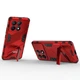 Защитный чехол с подставкой Deexe Bibercas для Xiaomi Poco X6 Pro - Red - изображение 2