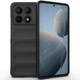 Силиконовый (TPU) чехол Deexe Terra Case для Xiaomi Poco X6 Pro - Black - изображение 1
