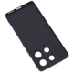 Силиконовый (TPU) чехол Deexe Matte Case для Infinix Zero 30 - Black - изображение 4