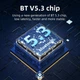 Стерео Bluetooth Гарнитура Hoco W35 Silver (35183) - изображение 5