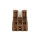 3D Пазл Картонный Cartonic Notre Dame de Paris Нотр-Дам-де-Пари Париж 165 деталей - изображение 5
