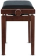 Банкетка для фортепіано GEWA Deluxe Walnut Dark Matt (G-130110) - зображення 6