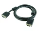 Кабель Cablexpert (CC-PPVGA-6B) VGA-VGA HD15M/HD15M з 2-ма фер. кільцями, подвійний екран, чорний, 1,8м - изображение 2