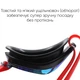 Очки для плавания Renvo Aries Pro Rnv Уни Anti-fog Красный, Черный OSFM (Rnv2SG100-04) - изображение 3