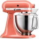 Кухонна машина KitchenAid Artisan 4,8 л 5KSM185PSEPH з відкидним блоком персиковий - зображення 1