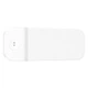 Зарядка беспроводная Qi Pass folding 3-in-1 wireless fast charger CQ6 (Телефон, наушники, SAM) |23 Вт| Белый - изображение 3