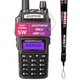 Рація Baofeng UV-82 MK3, 5 Ват, батарея 2000 мАг + Гарнітура Baofeng + Ремінець на шию - зображення 1