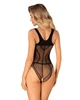 Эротическое женское Боди Obsessive B336 crotchless teddy Чёрный S/M/L (SO9755) - изображение 2
