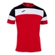 Футболка Joma CREW IV T-SHIRT RED-BLACK S/S красный M 101534.601 M - изображение 1