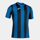 Футболка Joma INTER T-SHIRT ROYAL-BLACK S/S черный,синий M 101287.701 M - изображение 1