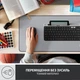 Килимок для мишки Logitech Desk Mat Studio Series Mid Grey (956-000052) - изображение 5