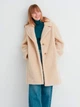 Эко шуба женская Uniqlo 979598795 M Бежевая (1159797609) - изображение 1
