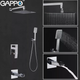 Встроенная душевая система GAPPO G7107-20, хром - изображение 2