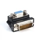 Адаптер Ewell DVI - VGA M/F, 90 градусов (EW601) - изображение 1