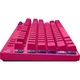 Клавiатура бездротова Logitech G PRO X TKL Lightspeed Magenta (920-012159) - изображение 3