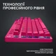 Клавiатура бездротова Logitech G PRO X TKL Lightspeed Magenta (920-012159) - изображение 9