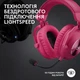 Наушники Logitech G Pro X 2 Lightspeed Wireless Magenta (981-001275) - изображение 11