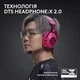 Наушники Logitech G Pro X 2 Lightspeed Wireless Magenta (981-001275) - изображение 2