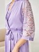 Халат женский BARWA garments 0337 M Лиловый (2110003372115) - изображение 3