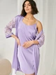 Халат женский BARWA garments 0337 M Лиловый (2110003372115) - изображение 5