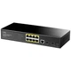 PoE-комутатор 11-портовий керований L2 Cudy GS2008PS2 гігабітний з 8 портами PoE, 120W - изображение 1