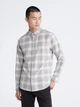Рубашка хлопковая мужская Calvin Klein 22571560-020(grey) M Серая (197316036806) - изображение 1