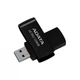 USB флеш накопитель ADATA 128GB UC310 USB 3.2 Black (UC310-128G-RBK) - изображение 1